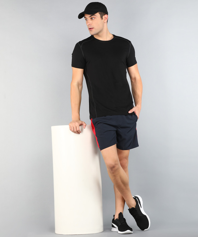 FILA Printed Men Blue Sports Shorts Buy FILA Printed Men Blue
