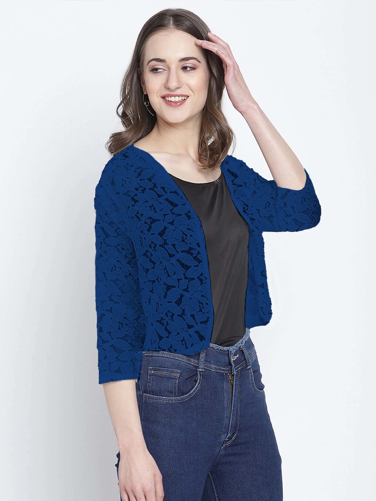 Navy blue sale shrug womens