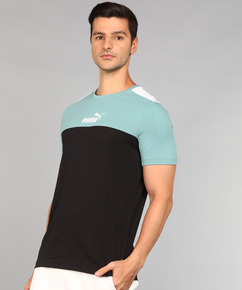 Puma Men's T-Shirt - Blue - M