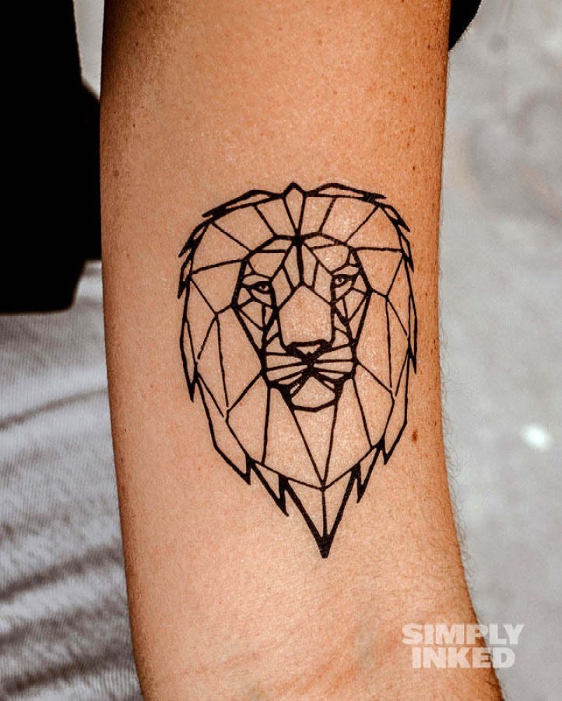 6 Sheets Black Tiger Lion Temporary Tattoo Arm India  Ubuy