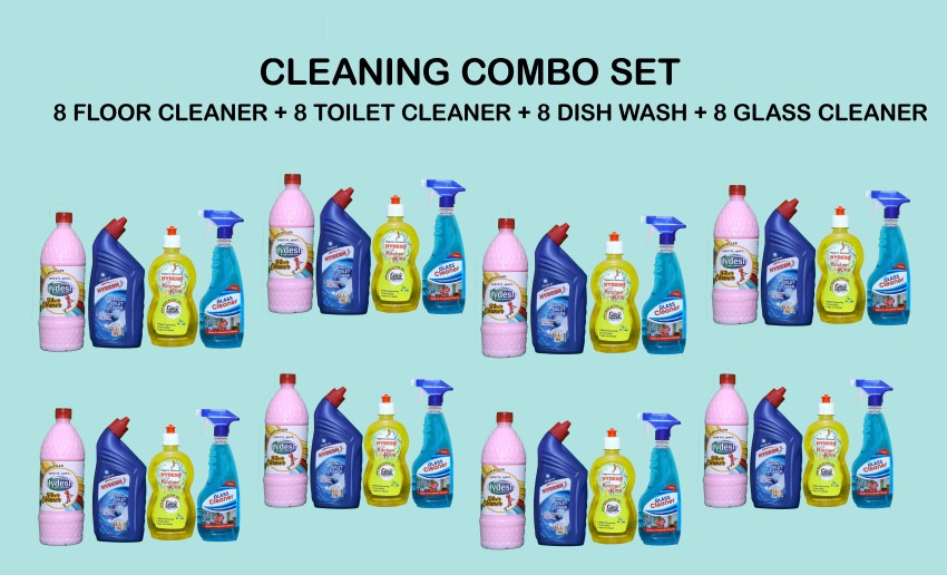 hydesh Glass & Floor Cleaner, Bathroom Cleaner, Dish Wash, Hand Wash, Toilet  Cleaner Regular Liquid Toilet Cleaner Price in India - Buy hydesh Glass &  Floor Cleaner, Bathroom Cleaner, Dish Wash, Hand