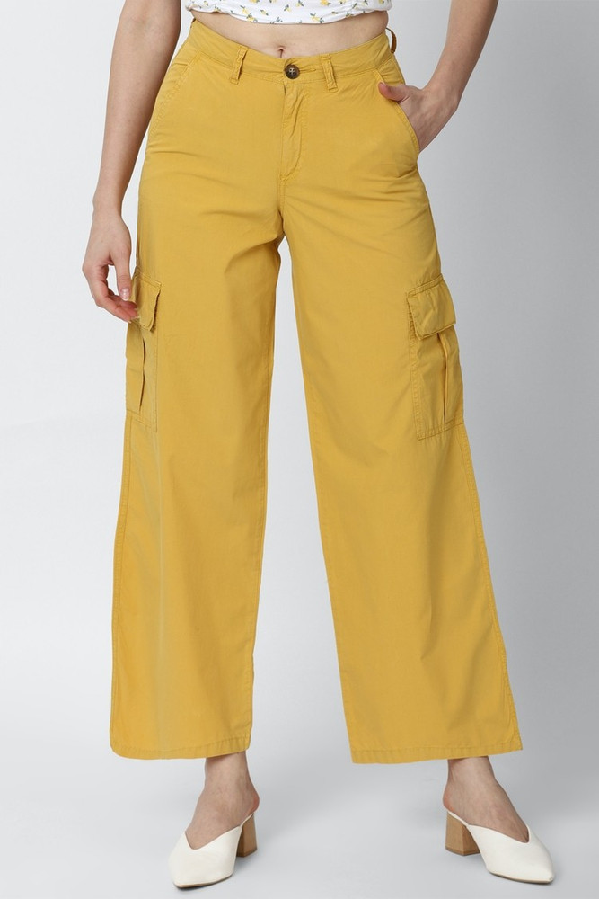 Forever 21 yellow pants clearance