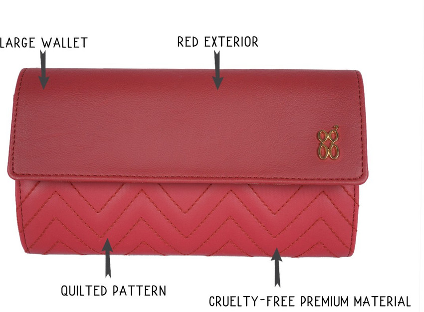 Baggit red wallet discount