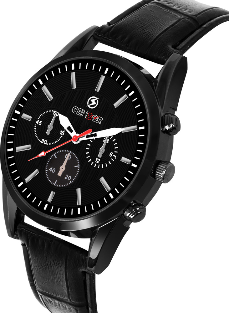 CENSOR CN 3713 BLK BLK Analog Watch For Men Buy CENSOR CN 3713