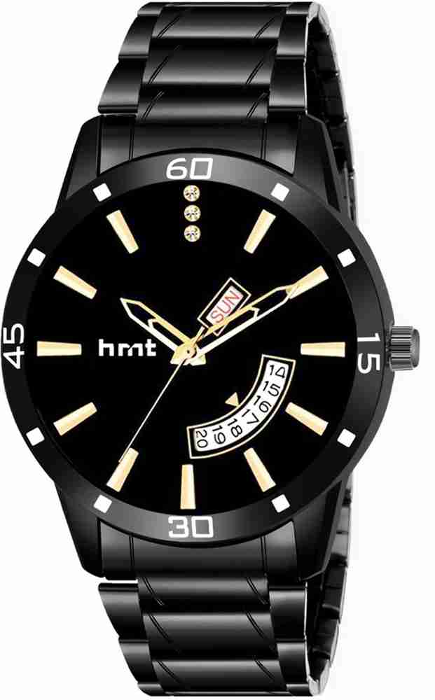 Hmt black chain watch shop