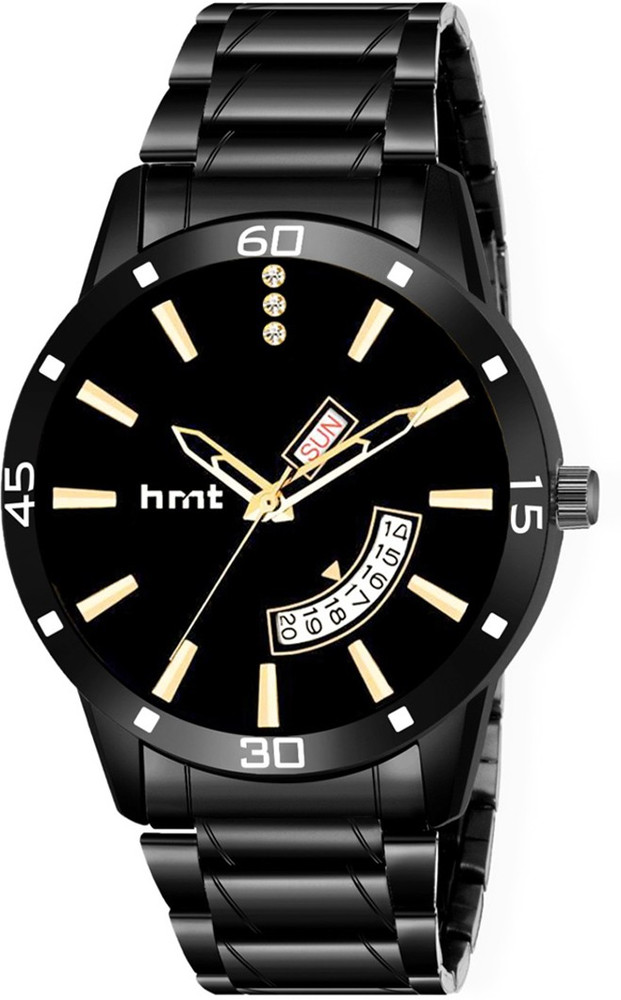 Hmt watches black hotsell chain