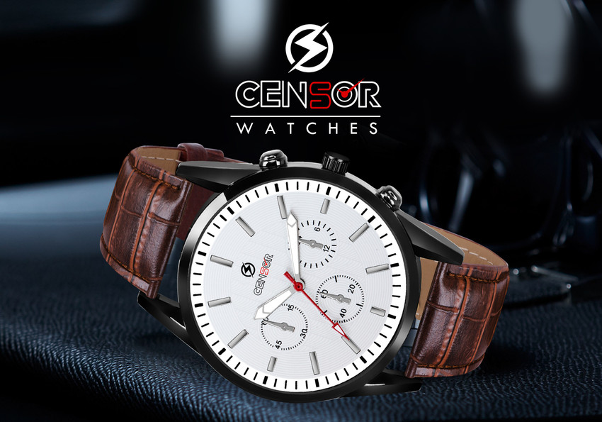 CENSOR CN 3713 BRN WHT Analog Watch For Men Buy CENSOR CN 3713 BRN WHT Analog Watch For Men CN3713 Online at Best Prices in India Flipkart