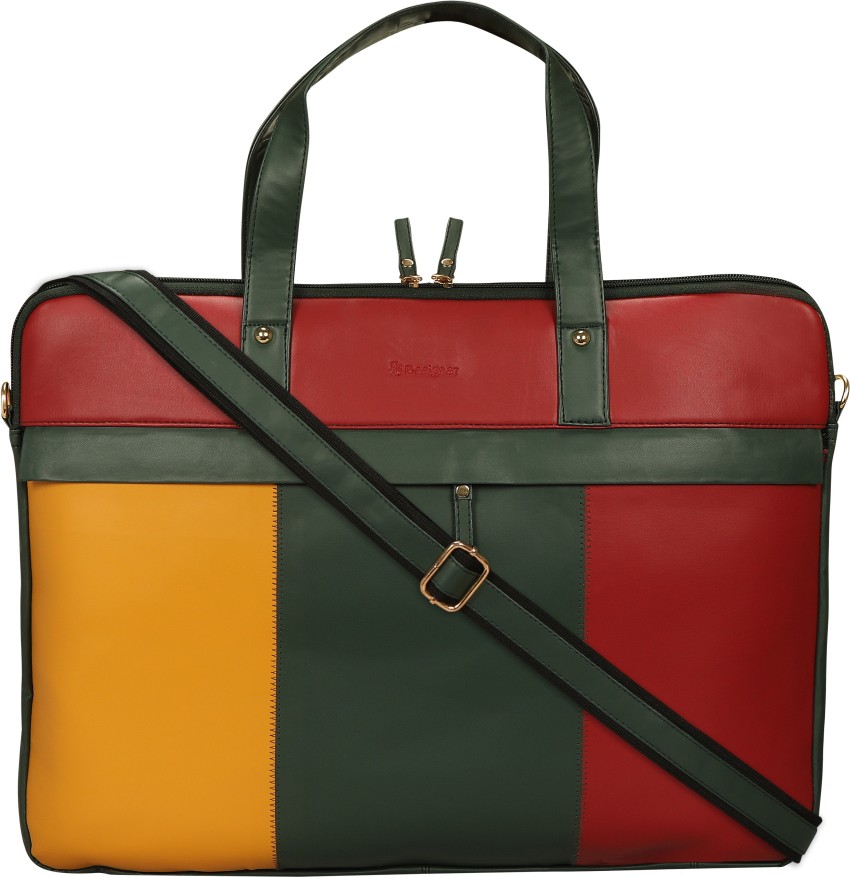 KC DESIGNER PU Leather Briefcase Laptop Flipkart