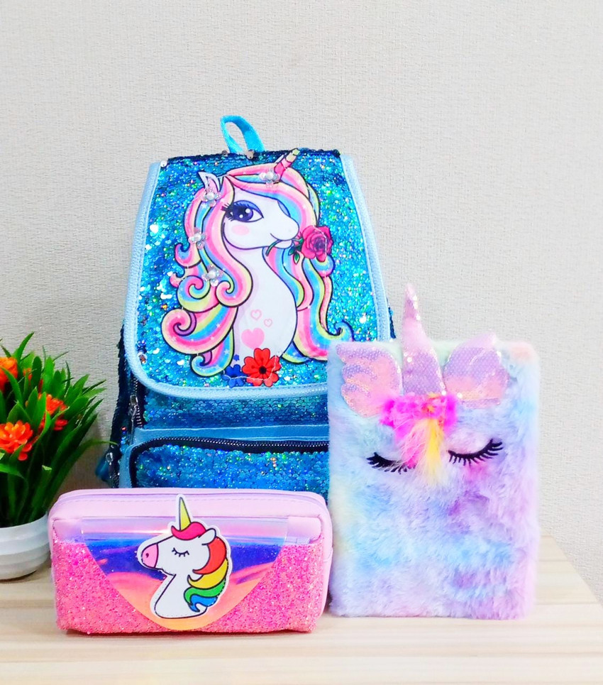 Unicorn sequin school bag new arrivals
