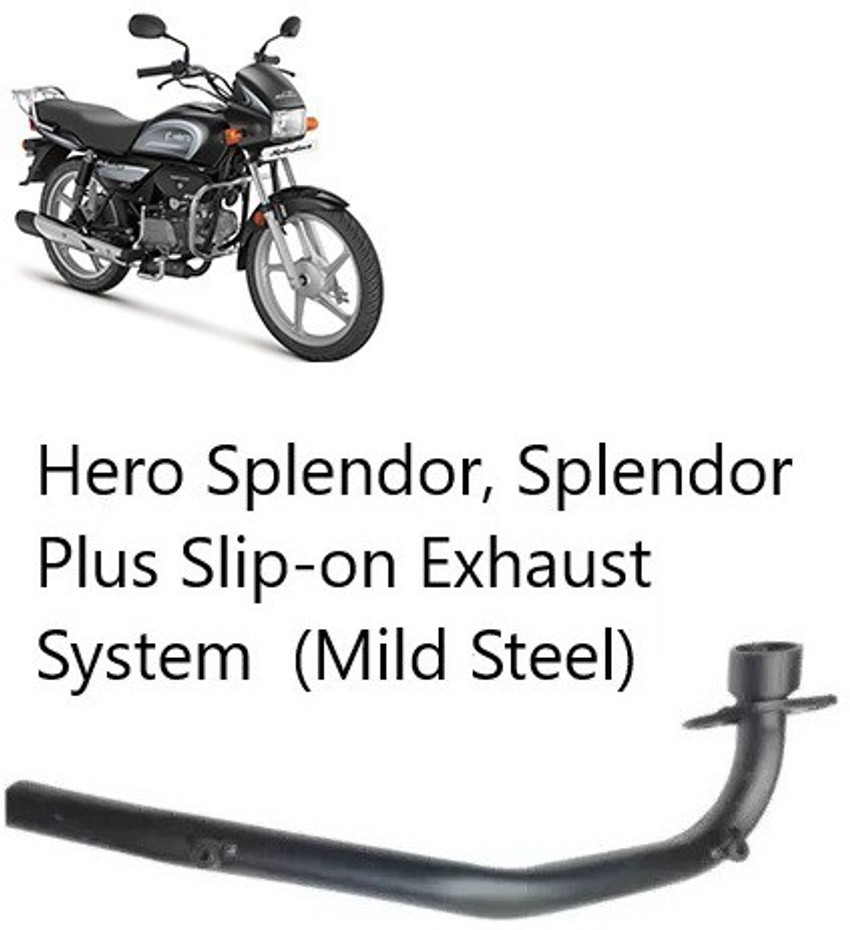 Super splendor top silencer pipe price