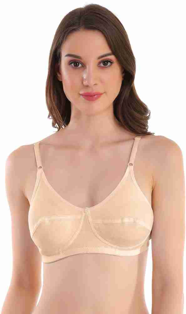 Pooja Ragenee Full Coverage Non Padded Cotton Bra For Everyday