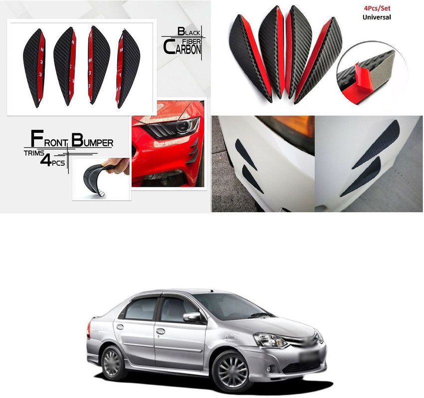 PRTEK Plastic Car Bumper Guard Price in India Buy PRTEK Plastic Car Bumper Guard online at Flipkart