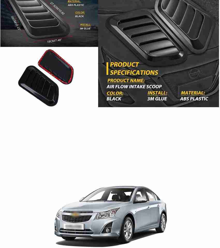 PROEDITION Scoops Hood Vents Air Intake Decor Cover Universal for