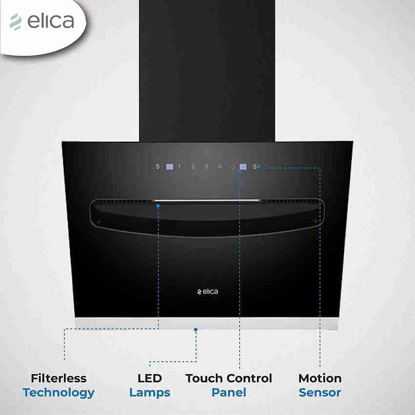 Elica 90 cm sales filterless chimney