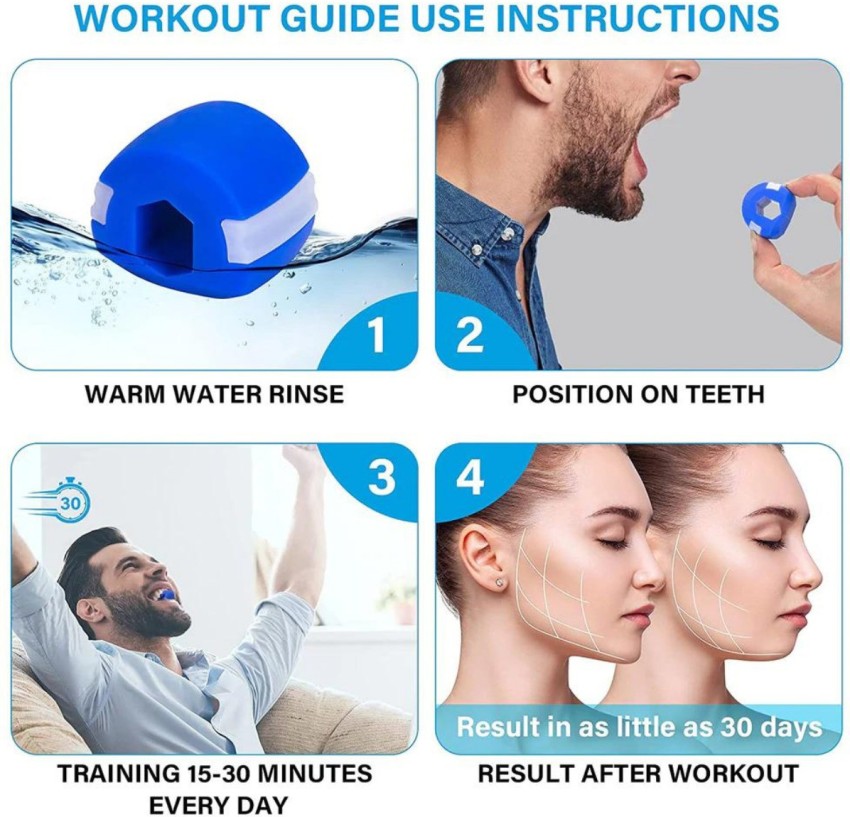 citystores Jaw Exerciser Jawline Exerciser Chiseled Jawline Shaper Fac –  TweezerCo