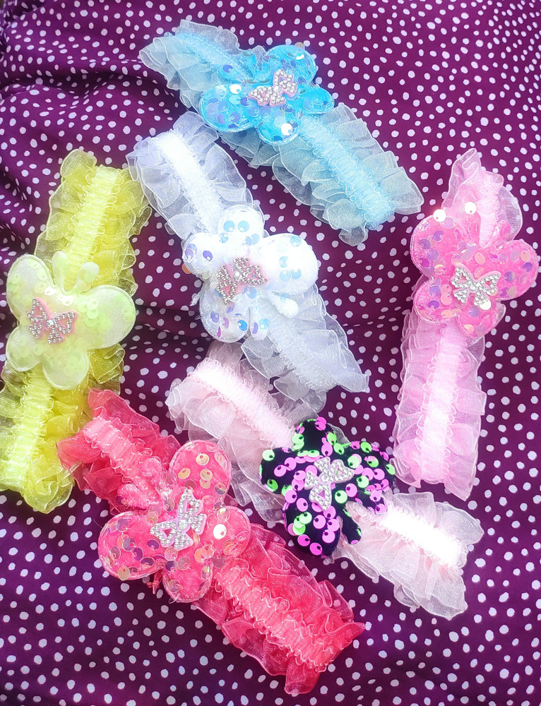 Kinjals Collection Fancy Baby Girls Soft Hair Band Price in India