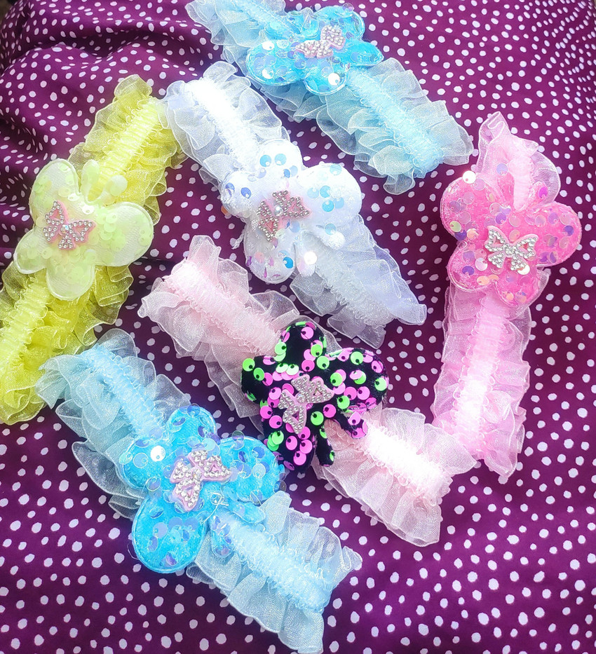 Kinjals Collection Fancy Baby Girls Soft Hair Band Price in India