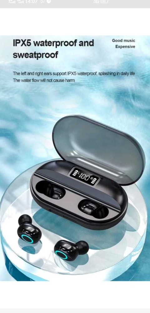Blue wow shop wireless earbuds