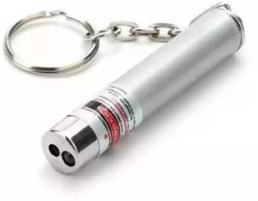 Laser discount pointer keychain