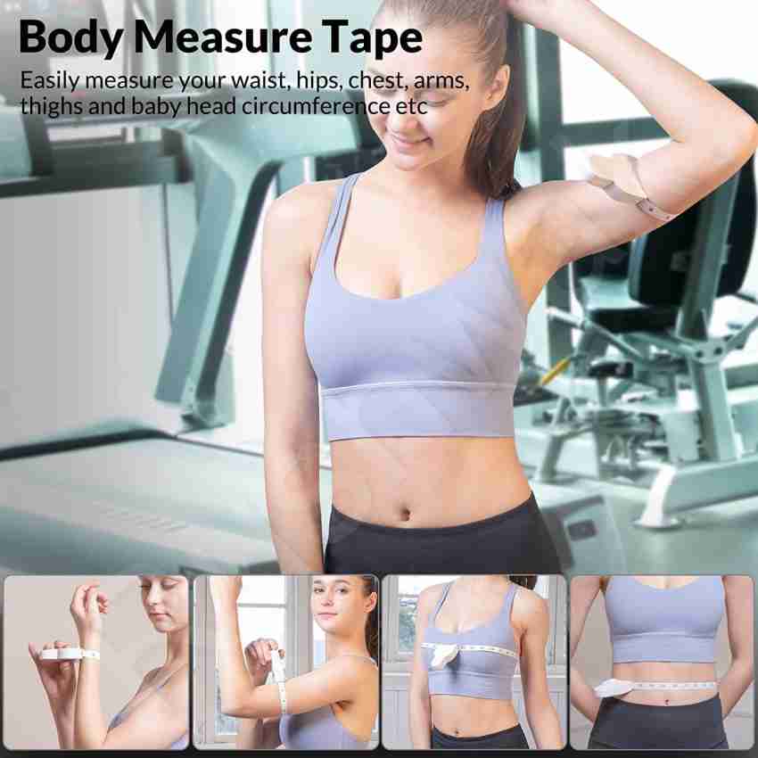 Body Measuring Tape Retractable inch tape for measurement for body with  Lock Pin Push Button 150cm