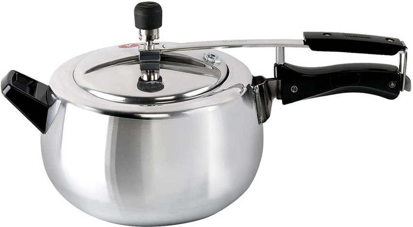 bartan hub MAHARAJA Stainless Steel Induction Bottom Pressure Cooker 5 Litre 5 L Inner Lid Induction Bottom Pressure Cooker Price in India Buy bartan hub MAHARAJA Stainless Steel Induction Bottom Pres...