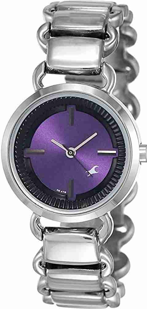 Fastrack purple dial watch deals