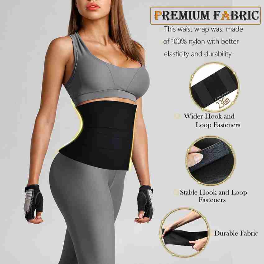 Waist Trainer Lower Belly Fat Stomach Shapewear For Women Wraps For Weight  Loss