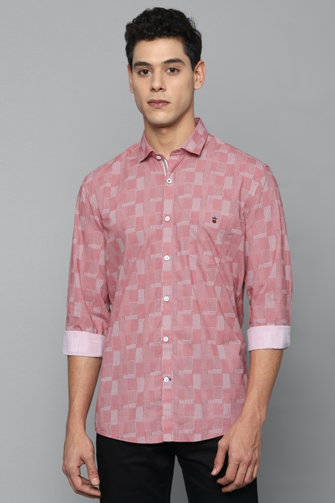 Louis Philippe Sport Men Checkered Casual Pink Shirt - Buy Louis Philippe  Sport Men Checkered Casual Pink Shirt Online at Best Prices in India