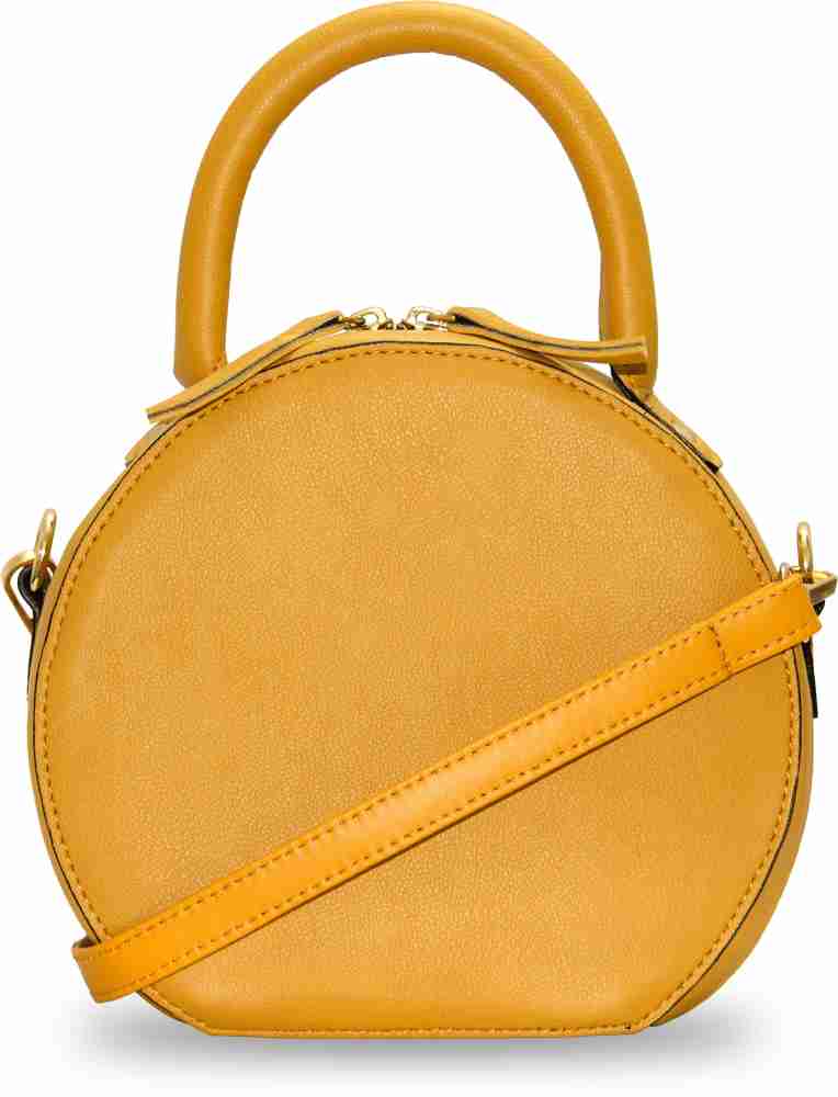 Yellow round crossbody bag new arrivals