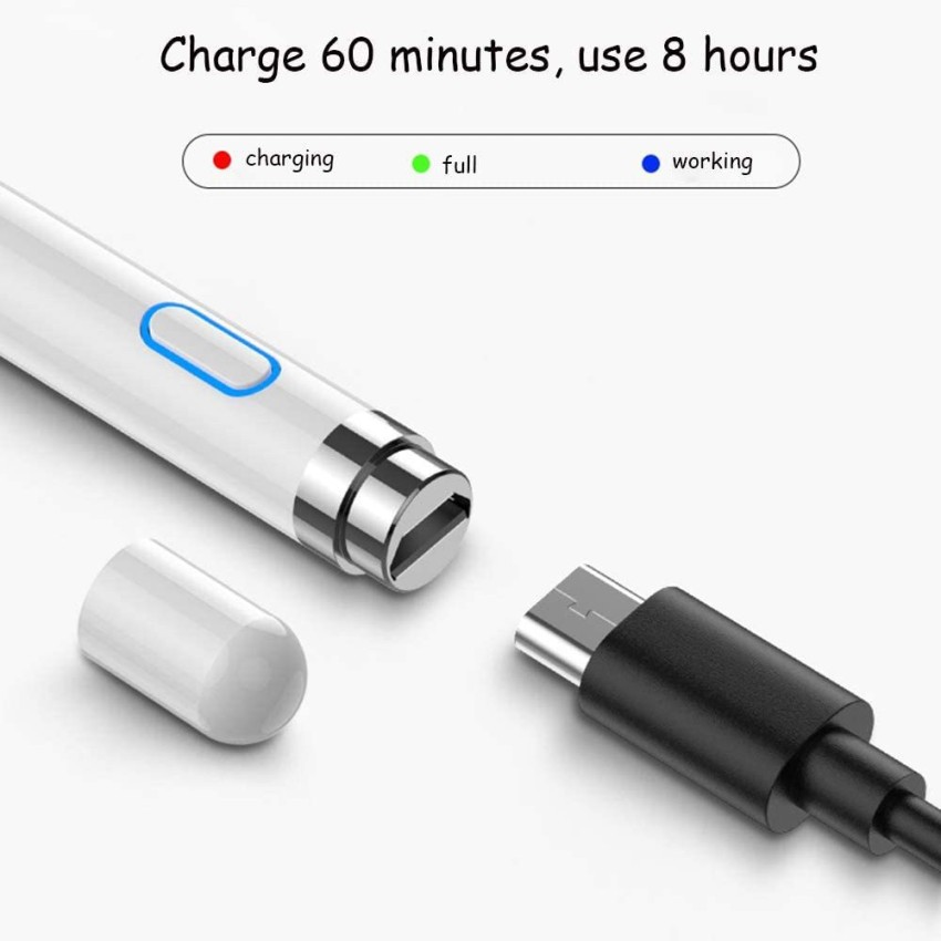 Sensitive USB Rechargeable Stylus Pen Pencil for iPhone iPad
