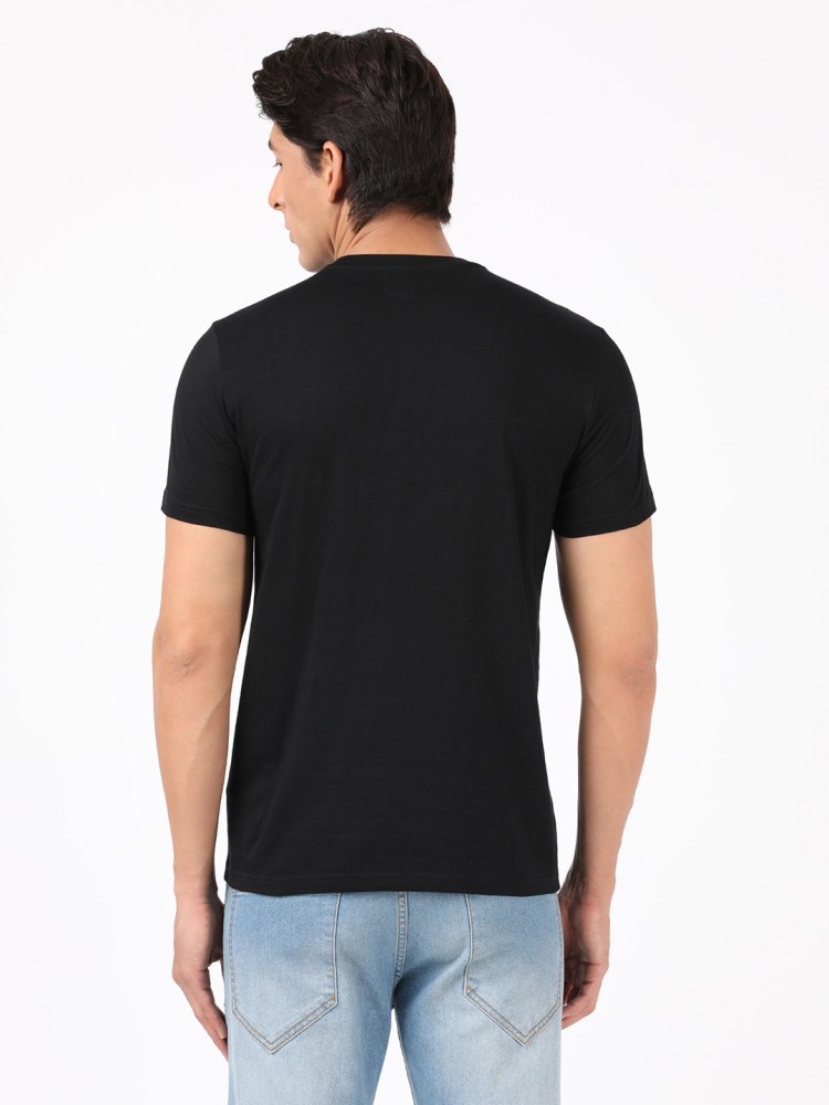 Lee LOGO TEE - T-shirt imprimé - black/noir - ZALANDO.BE