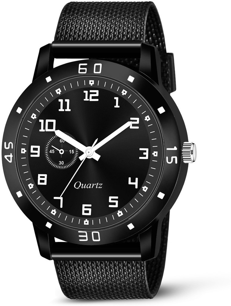 Onshhm Stylish Branded All Black Color New Model Analogue