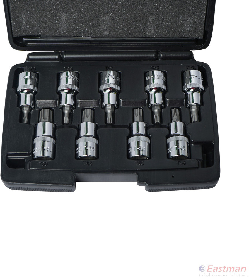 EASTMAN Torx Bit Socket Set 9 Pcs E 3014 Allen Key Set Price in