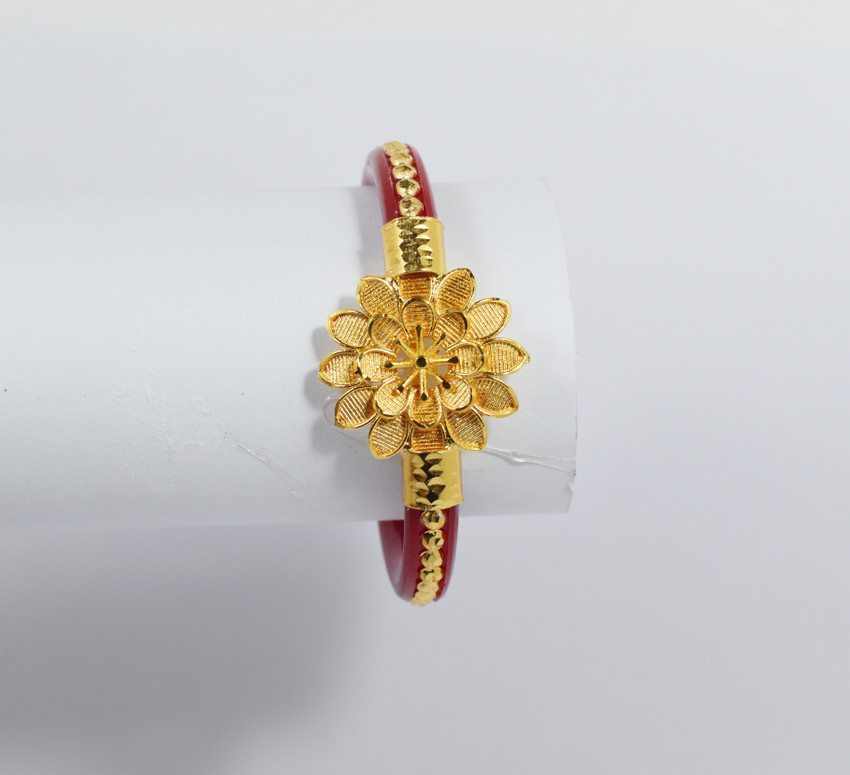 SATTIK Copper Gold plated Shakha Pola Price in India Buy SATTIK