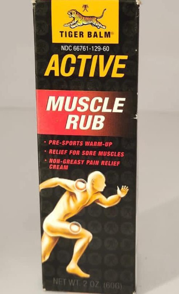 4 Pack - Tiger Balm Muscle Rub 2oz Each 