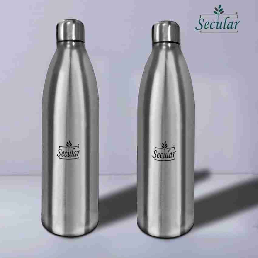 Secular Juice Storage Bottle, Stainless Steel Fresh Juice Bottle (Pack of  2) 1000 ml Bottle - Buy Secular Juice Storage Bottle, Stainless Steel Fresh  Juice Bottle (Pack of 2) 1000 ml Bottle