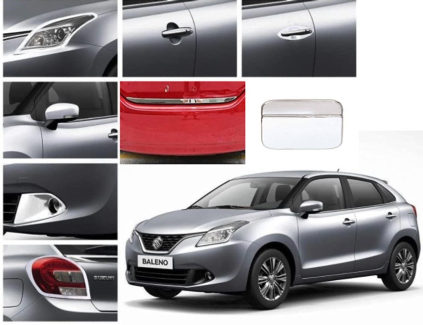 SNTP Exterior Chrome Accessories Combo Kit for Baleno Type 1 2015