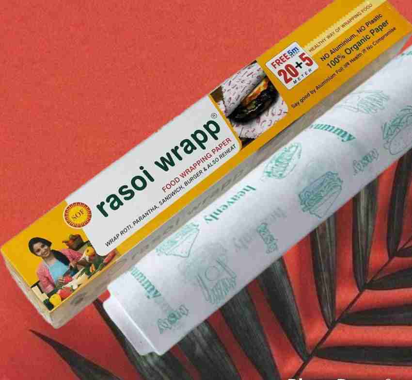 FOOD WRAPPING PAPER ROLL/ROTI WRAP/BUTTER PAPER/PARCHMENT PAPER