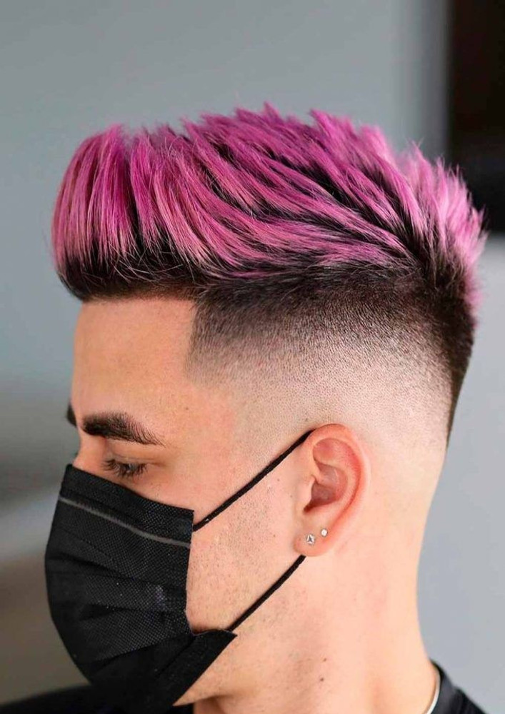Show Off Your Dyed Hair: 10 Colorful Men's Hairstyles | Haircut Inspiration
