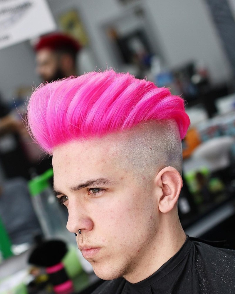 Celebrity Men With Bright, Colourful Hair 2018 | POPSUGAR Beauty UK