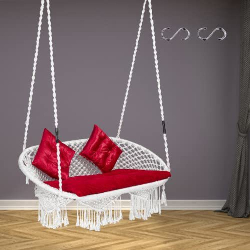 Swingzy Premium Large Double Seater Round Swing Chair Hanging