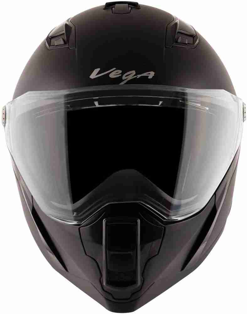 Vega black discount helmet price