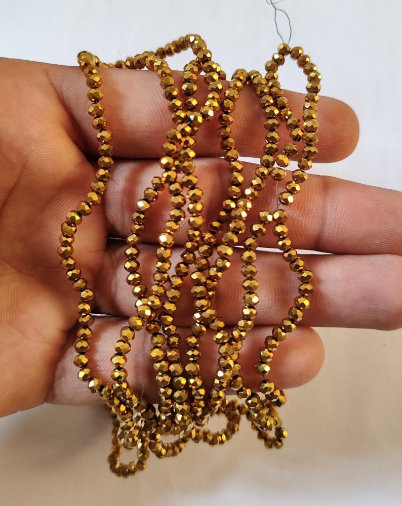 Dazzling Maroon Gemstones and Golden Beads Necklace – Deara Fashion  Accessories