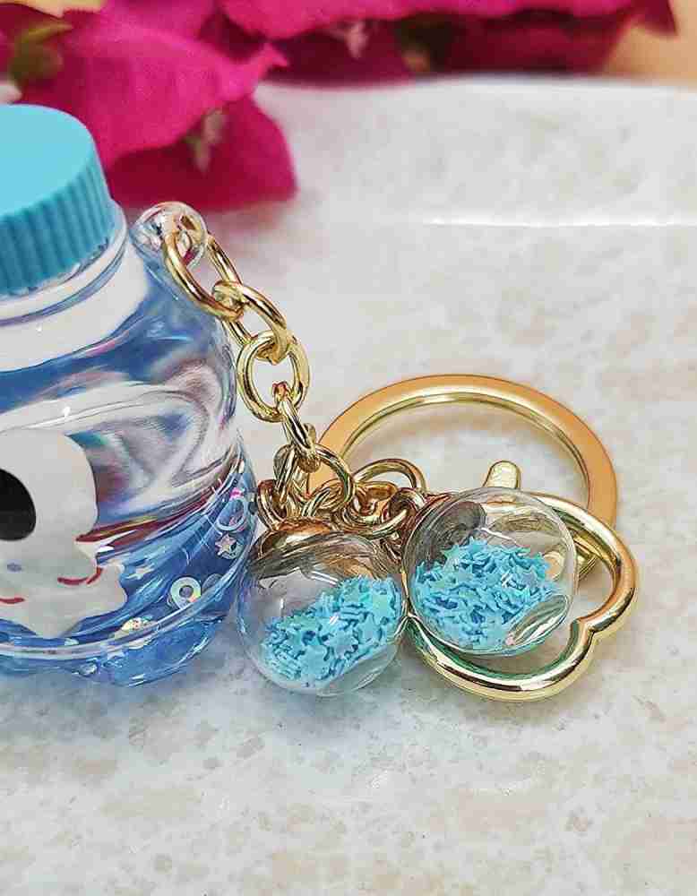 TERA 13 (1 piece keychain for girls water glitter keychain for kids stylish  keychain for girls return gifts keychain for kids