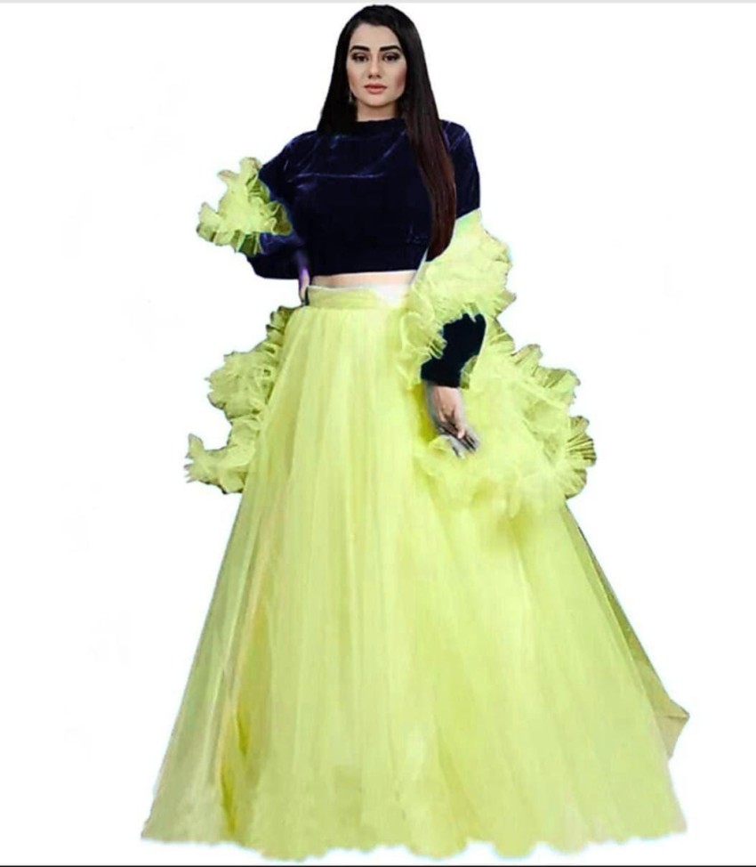 Flipkart clearance ruffle lehenga