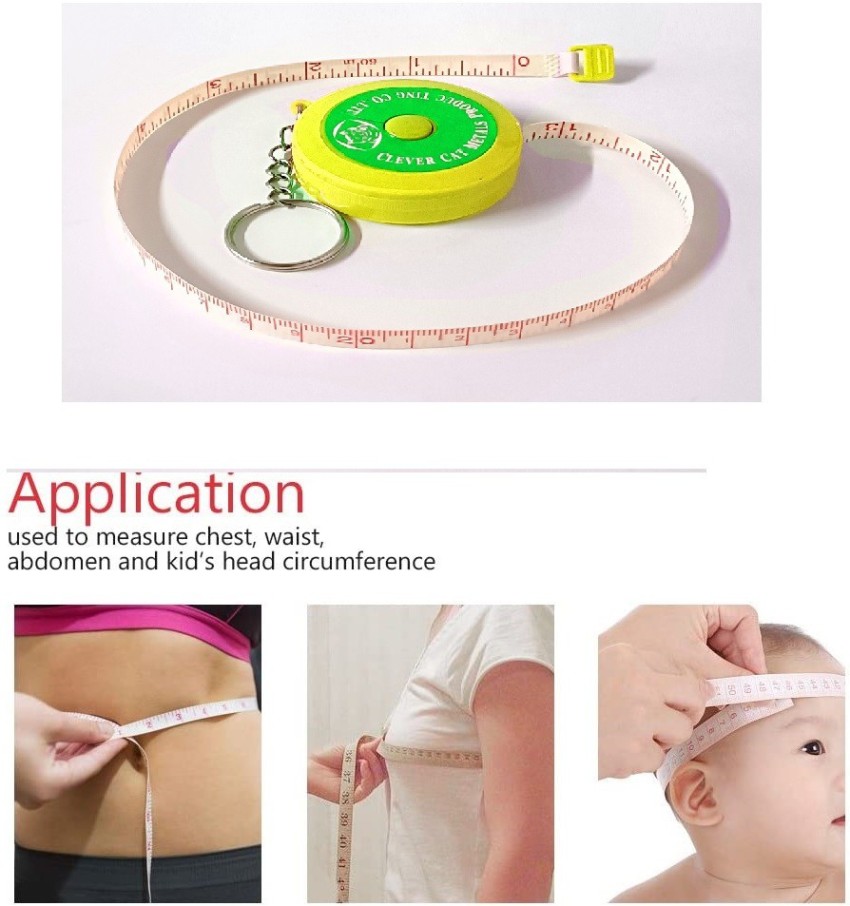 Sewing Measuring Tape Retractable with Push Button Multifunction Double  Sided