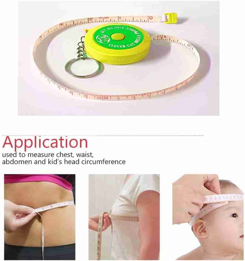 Double-sided tape measure for body measurements Flexible tape to measure  chest circumference and