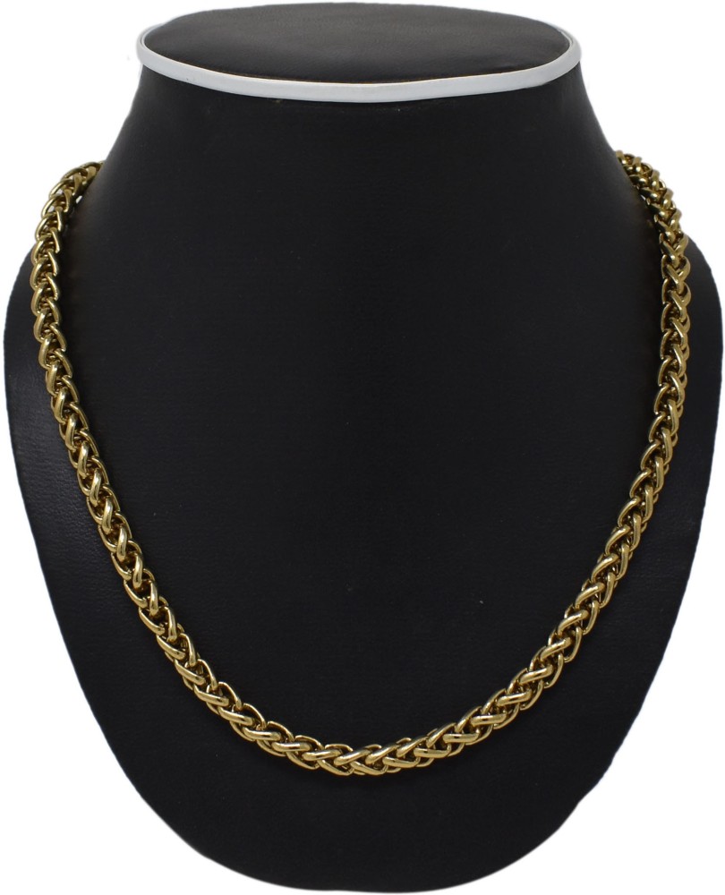 Men's bronze hot sale chain necklace