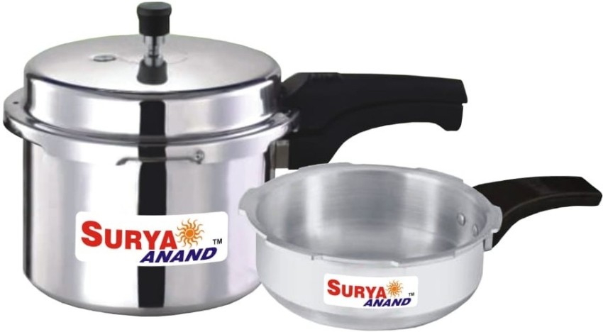 SURYA ANAND 7.5 L 5 L 3 L Pressure Cooker Price in India Buy