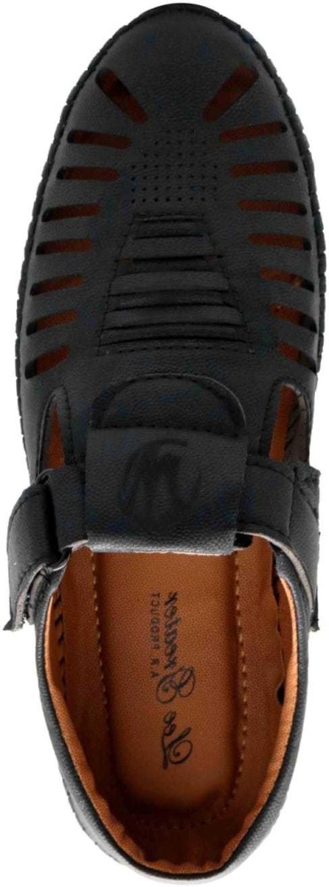 Resnap Shoe Zone Men Black Sandals Buy Resnap Shoe Zone Men